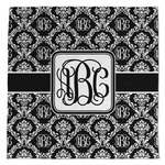 Monogrammed Damask Microfiber Dish Towel