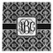 Monogrammed Damask Microfiber Dish Towel
