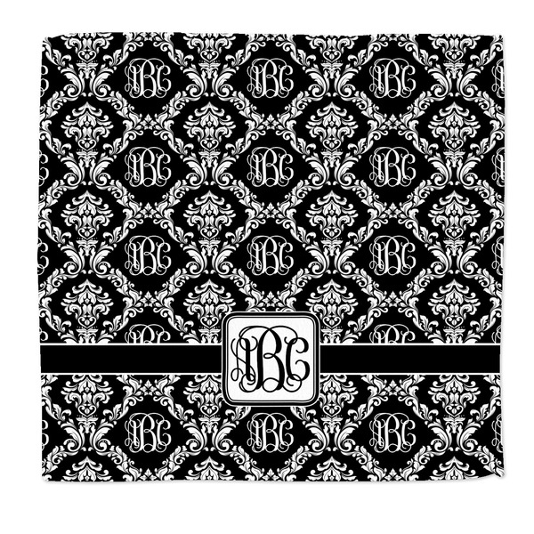 Custom Monogrammed Damask Microfiber Dish Rag