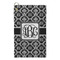 Monogrammed Damask Microfiber Golf Towels - Small - FRONT