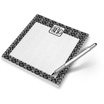 Monogrammed Damask Notepad (Personalized)
