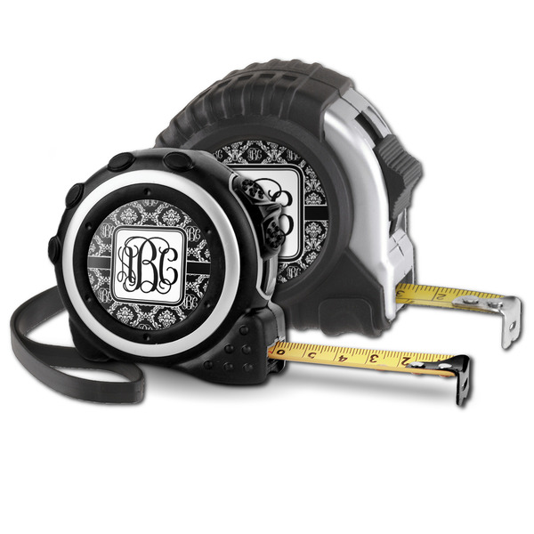 Monogrammed Damask Parent tape measure