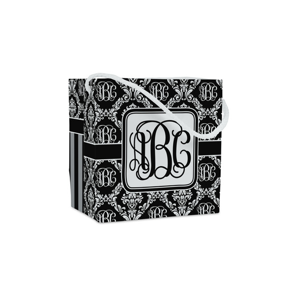 Custom Monogrammed Damask Party Favor Gift Bags