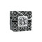 Monogrammed Damask Party Favor Gift Bags - Matte