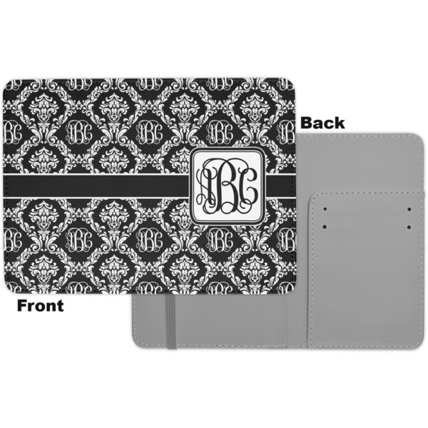 Monogrammed Damask Passport Holder - Apvl