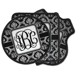 Monogrammed Damask Iron on Patches