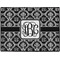 Monogrammed Damask Personalized Door Mat - 24x18 (APPROVAL)