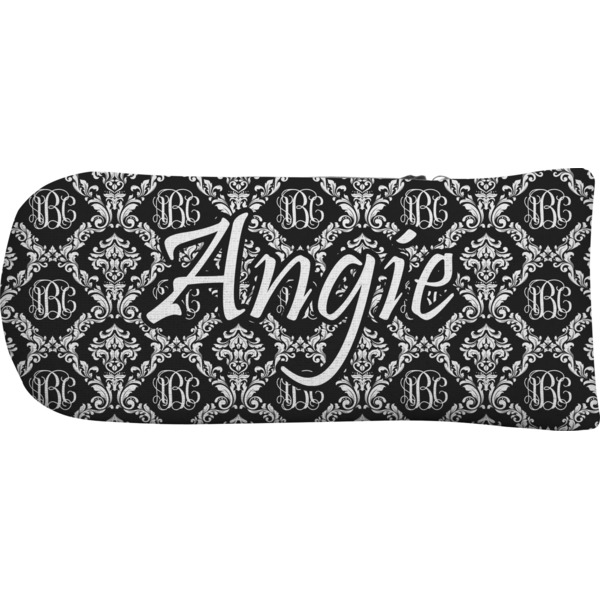 Monogrammed Damask Putter Cover (Front)