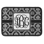 Monogrammed Damask Iron On Rectangle Patch