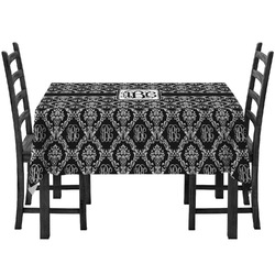 Monogrammed Damask Tablecloth (Personalized)