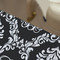 Monogrammed Damask Large Rope Tote - Close Up View