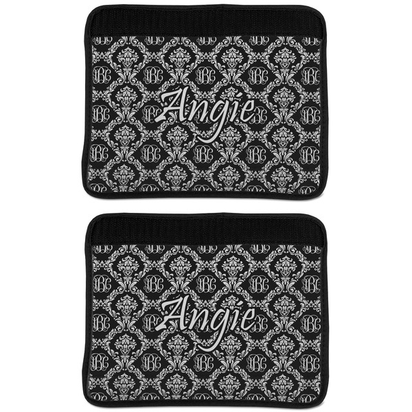 Monogrammed Damask Seat Belt Cover (APPROVAL Update)