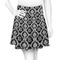 Monogrammed Damask Skater Skirt - Large