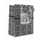 Monogrammed Damask Small Gift Bag