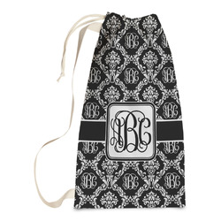 Monogrammed Damask Laundry Bags - Small