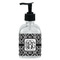 Monogrammed Damask Glass Soap & Lotion Bottle - Single Bottle