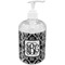 Monogrammed Damask Soap / Lotion Dispenser (Personalized)