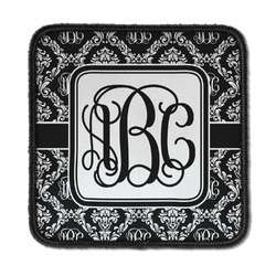 Monogrammed Damask Iron On Square Patch