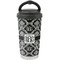 Monogrammed Damask Stainless Steel Travel Cup