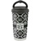 Monogrammed Damask Stainless Steel Coffee Tumbler (Personalized)