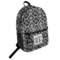 Monogrammed Damask Student Backpack (Personalized)