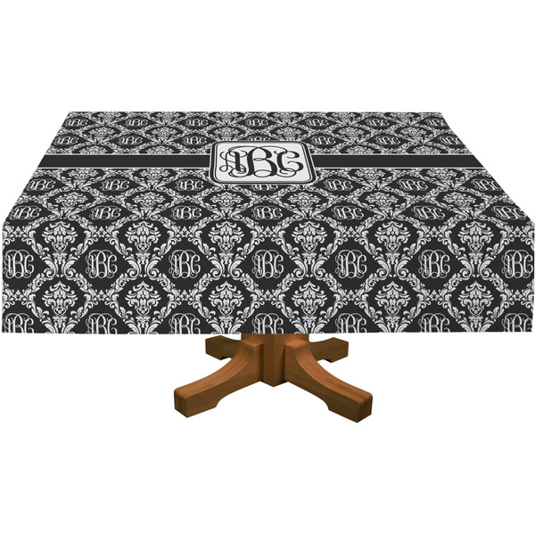 Monogrammed Damask Tablecloths (Personalized)
