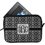 Monogrammed Damask Tablet Case / Sleeve (Personalized)