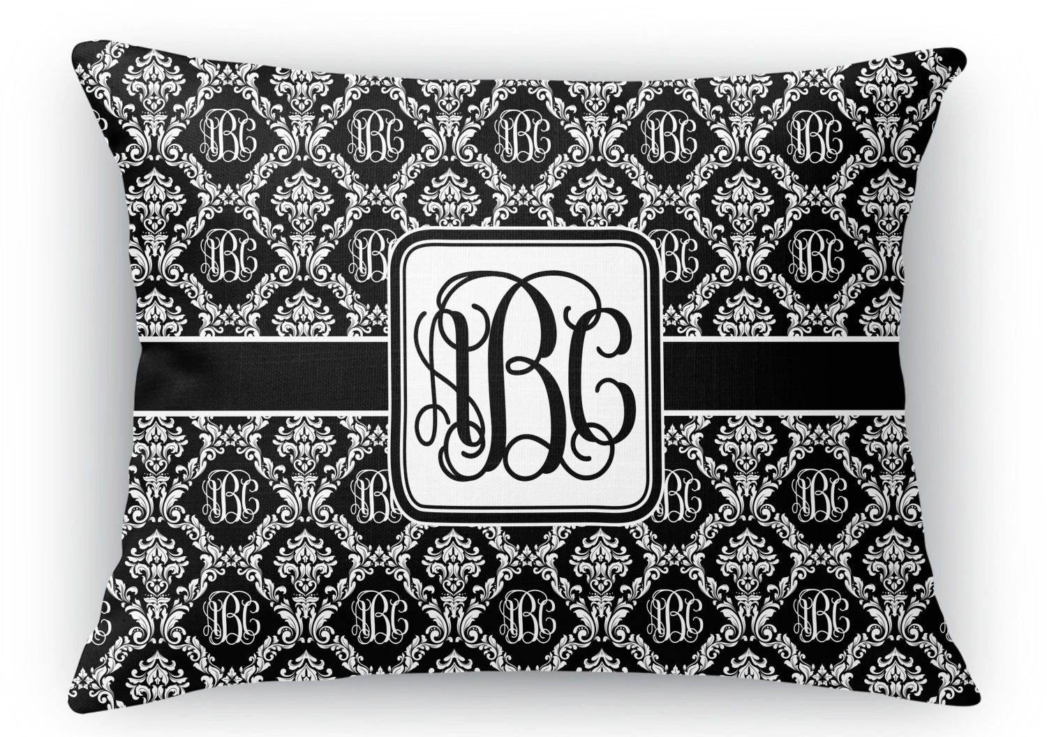 monogrammed throw pillows