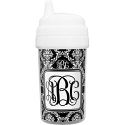 Monogrammed Damask Sippy Cup (Personalized)