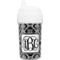 Monogrammed Damask Toddler Sippy Cup (Personalized)
