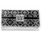 Monogrammed Damask Vinyl Checkbook Cover (Personalized)