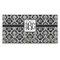 Monogrammed Damask Wall Mounted Coat Rack (Personalized)