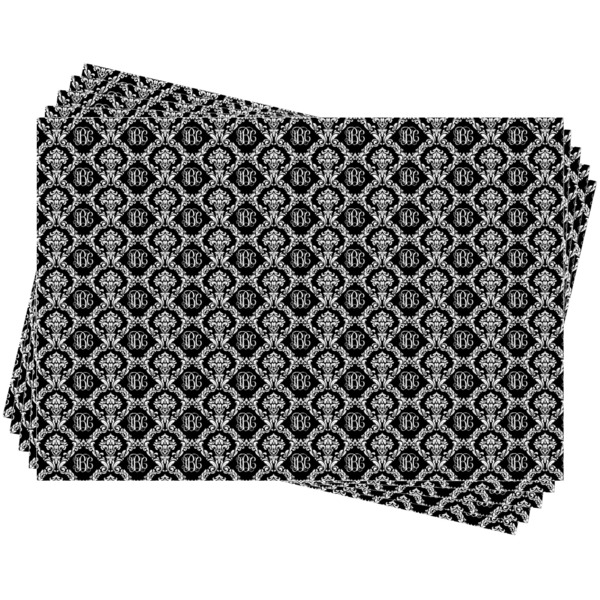 Monogrammed Damask Wrapping Paper - 5 Sheets Approval