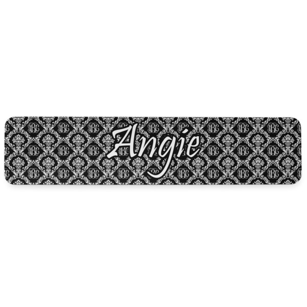 Monogrammed Damask Wrist Rest - Apvl