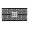 Monogrammed Damask Leatherette Ladies Wallet (Personalized)