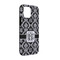 Monogrammed Damask iPhone Case - Rubber Lined - iPhone 13 Pro
