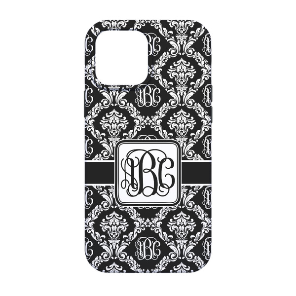 Monogrammed Damask iPhone 13 Tough Case - Back