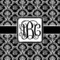 Monogrammed Damask