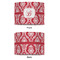 Damask 12" Drum Lampshade - APPROVAL (Fabric)