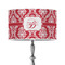 Damask 12" Drum Lamp Shade - Poly-film (Personalized)