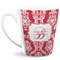 Damask 12 Oz Latte Mug - Front Full