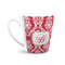 Damask 12 Oz Latte Mug - Front