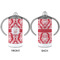 Damask 12 oz Stainless Steel Sippy Cups - APPROVAL