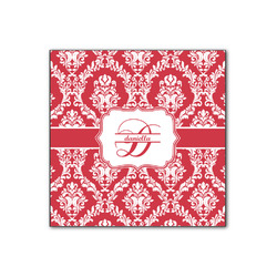 Damask Wood Print - 12x12 (Personalized)