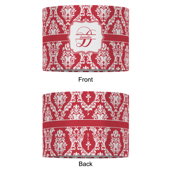 Damask 16" Drum Lampshade - APPROVAL (Fabric)