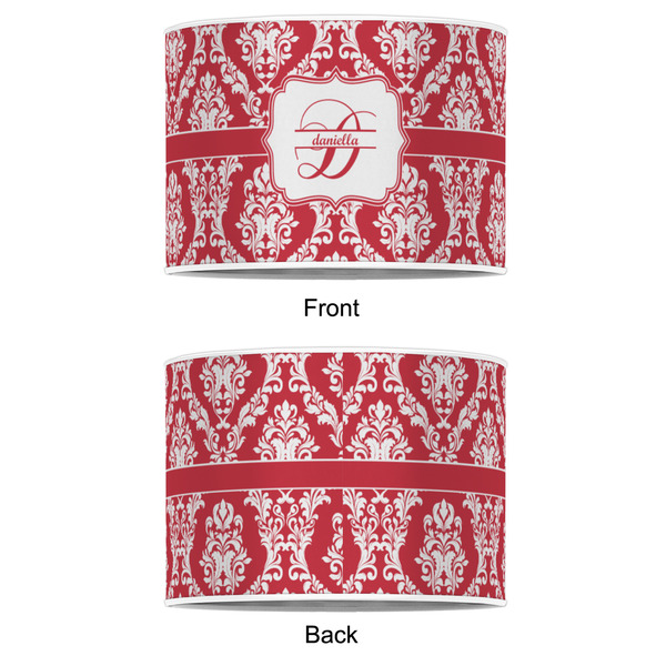 Damask 16" Drum Lampshade - APPROVAL (Poly Film)