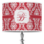 Damask Drum Lamp Shade (Personalized)