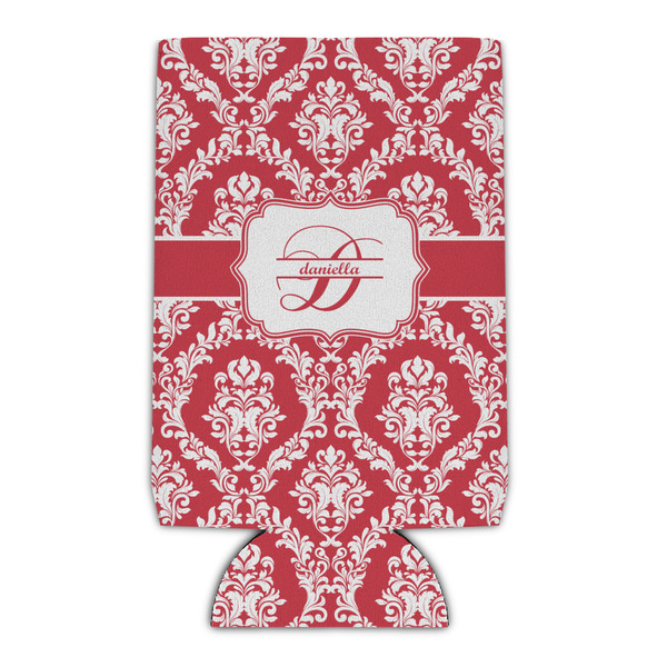 Custom Damask Can Cooler (16 oz) (Personalized)