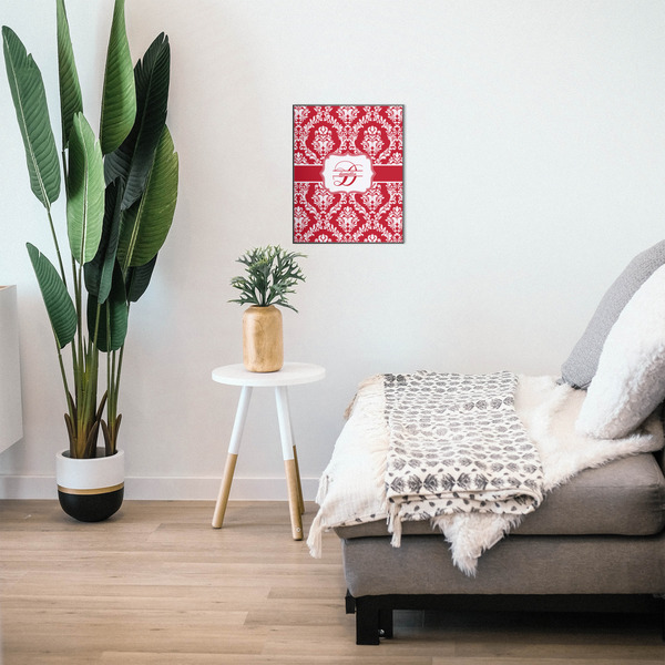 Damask 16x20 Wood Print - In Context