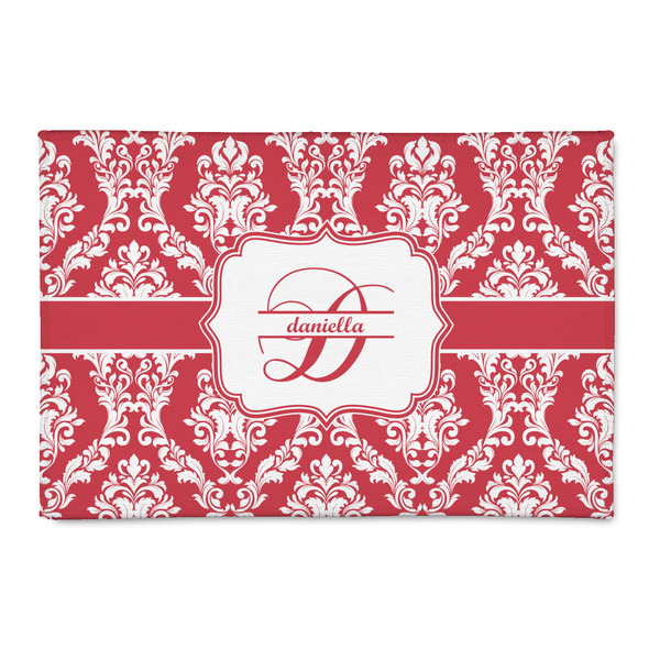 Custom Damask 2' x 3' Patio Rug (Personalized)